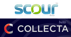 Suchmaschinen Collecta und Scour