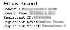 Whois Domain-Abfrage