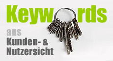 Keywords aus Kunden- und Nutzersicht Keywords aus Kunden- und Nutzersicht