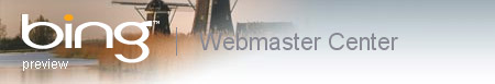 Bing Webmaster Center Logo