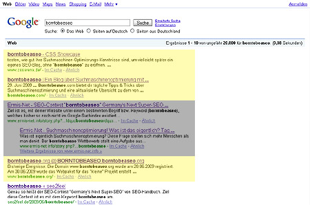 Germany's Next Super-SEO Halbzeitstand