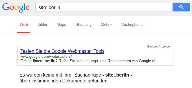 .berlin bei Google